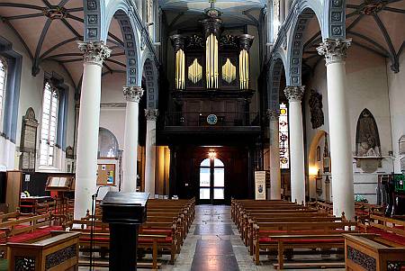 St Katherine Cree - Looking West